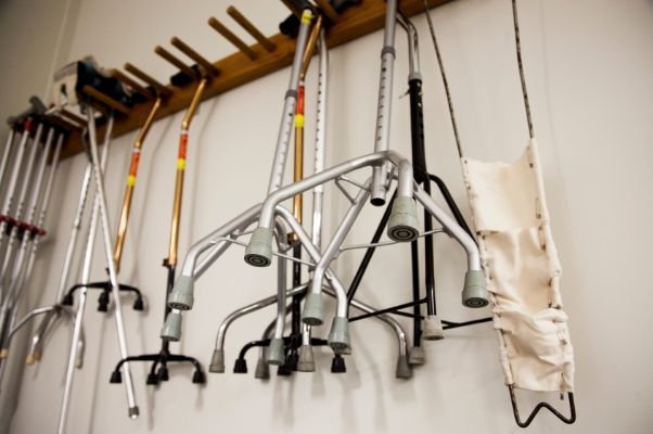 walking sticks and assisted mobility frames